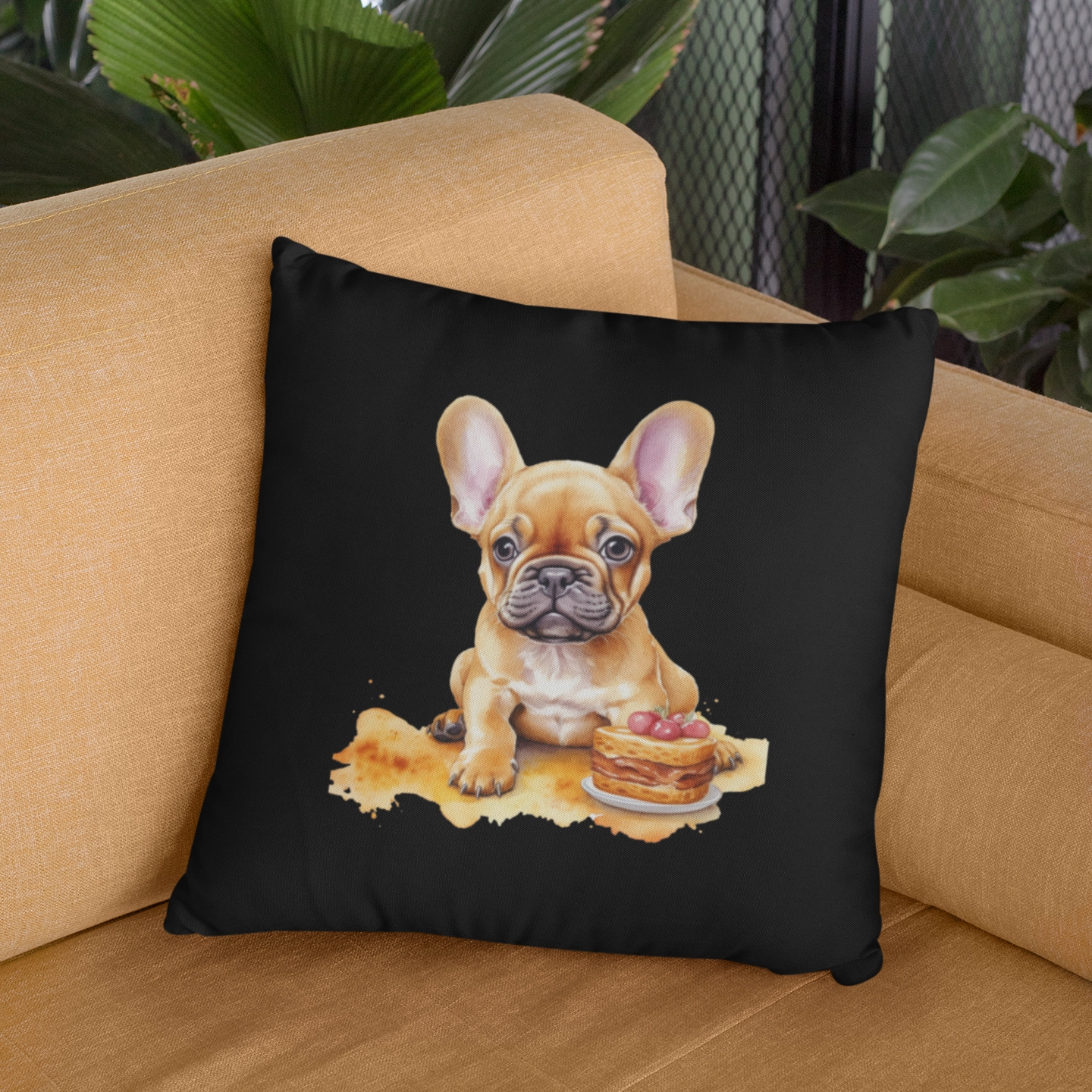 Bullyfriend Kissen Schwarz Motiv5