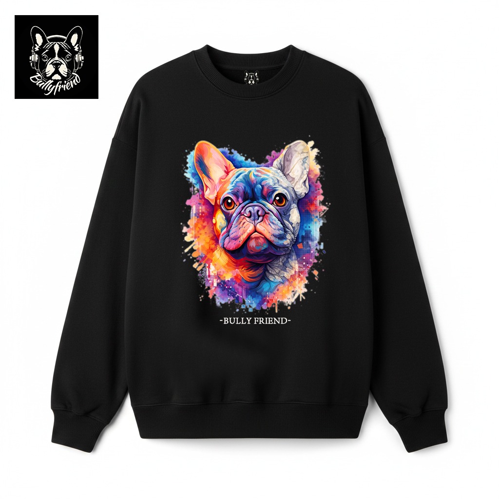 Bullyfriend Sweatshirt Frontprint Motiv10