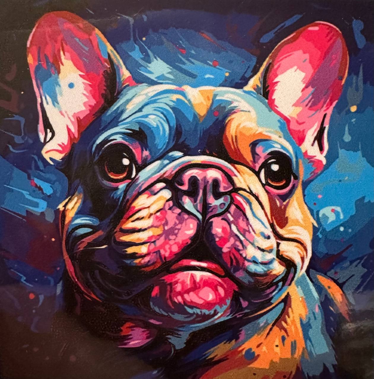 Bullyfriend Painting Motiv2 40x40cm