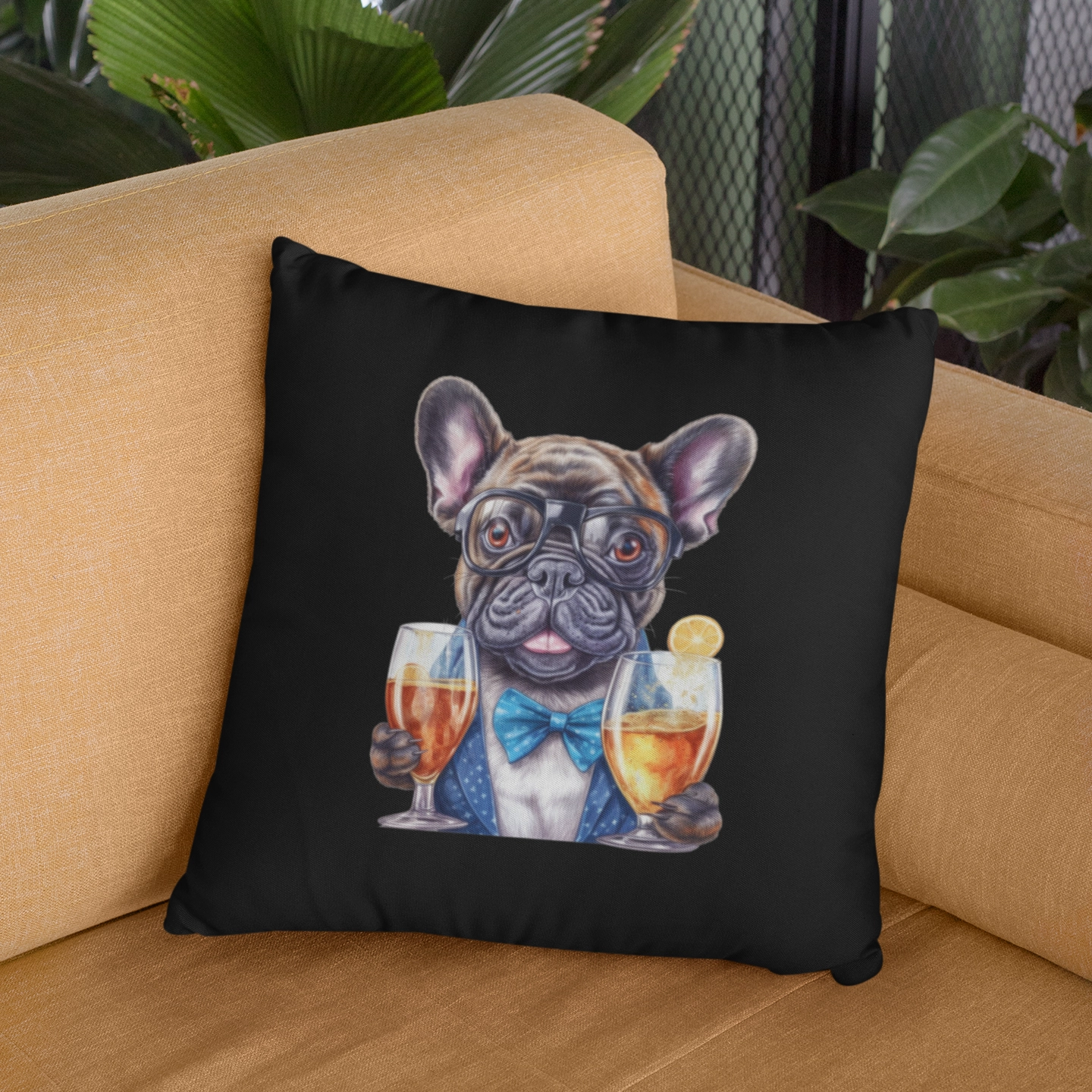 Bullyfriend Kissen Schwarz Motiv4