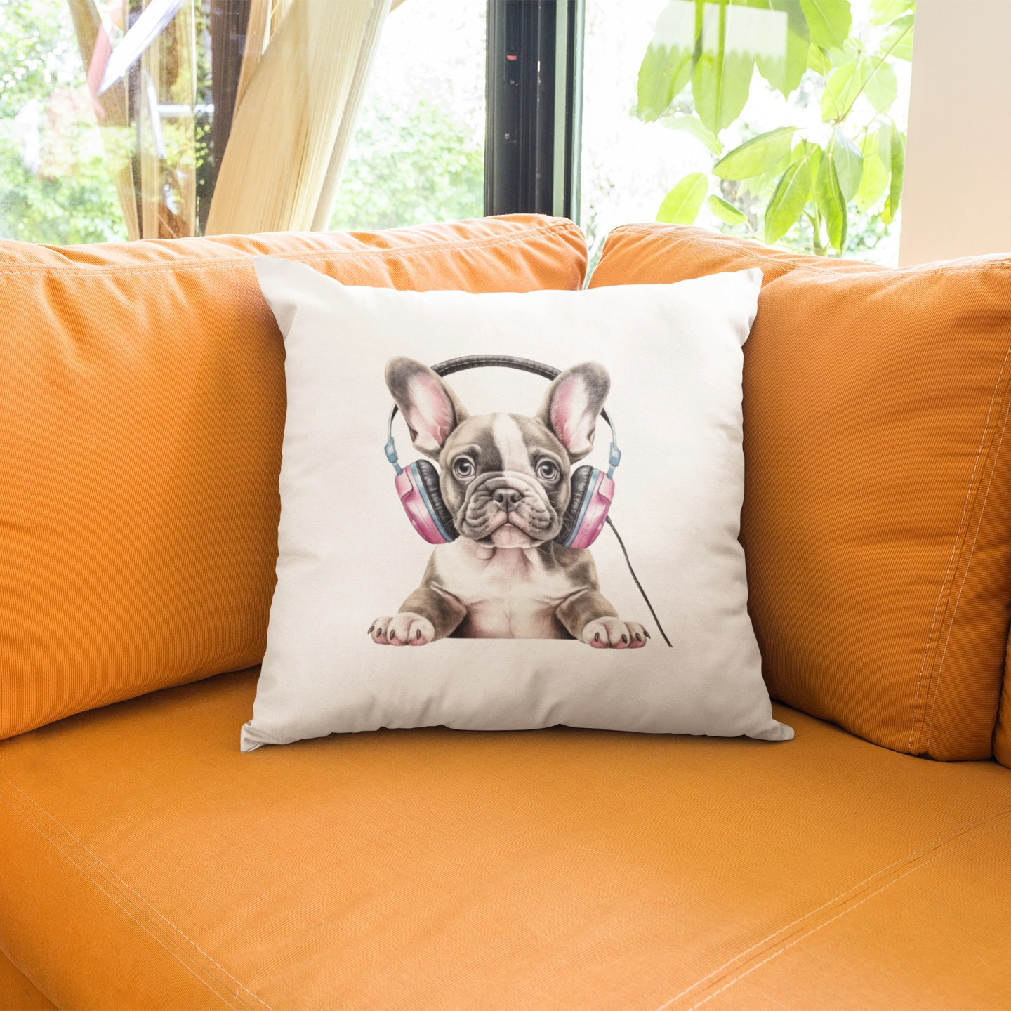 Bullyfriend Kissen Weiß Motiv3