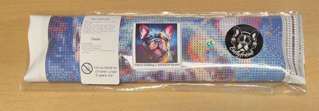 Bullyfriend Diamond Painting Motiv2 30x30cm