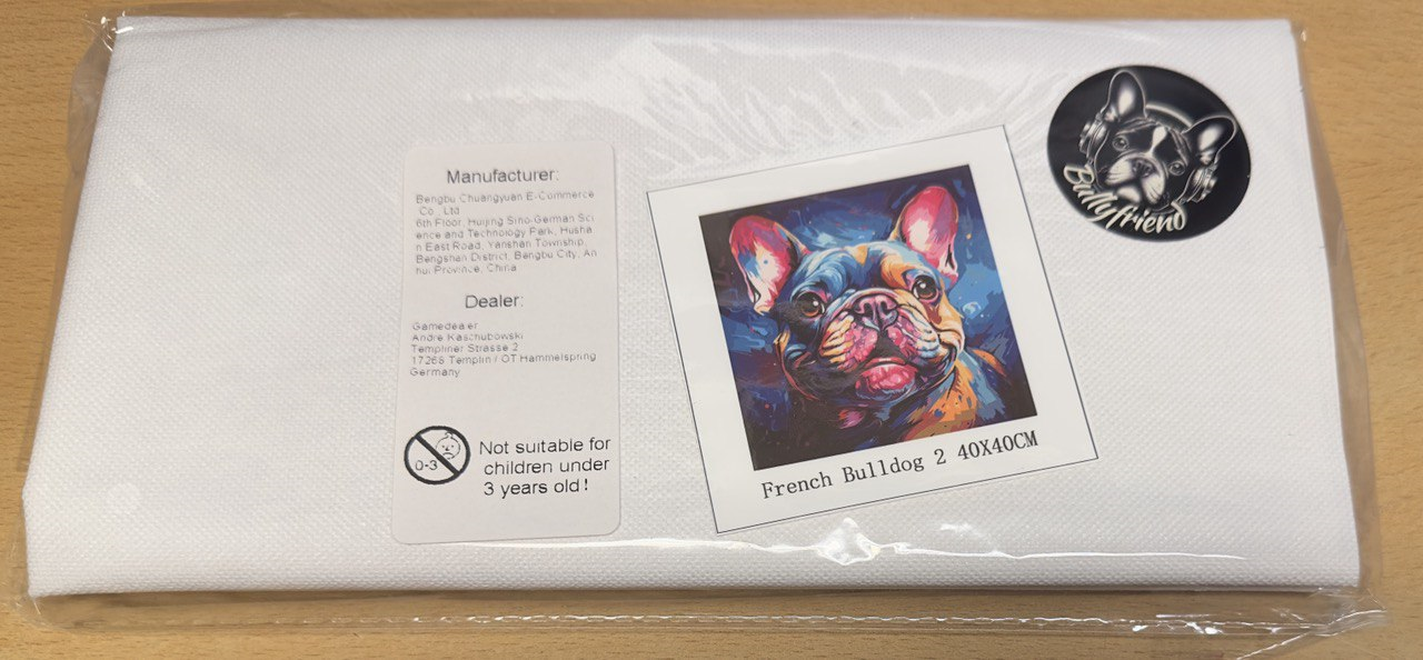 Bullyfriend Painting Motiv2 40x40cm