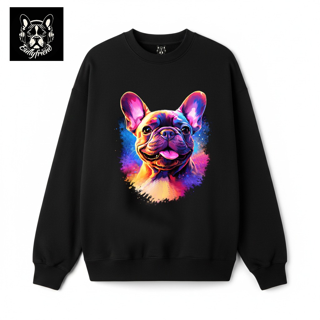 Bullyfriend Sweatshirt Frontprint Motiv9